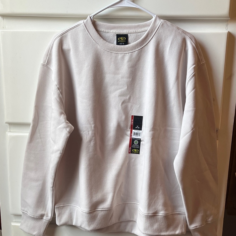 Athletic Works White Sweatshirt